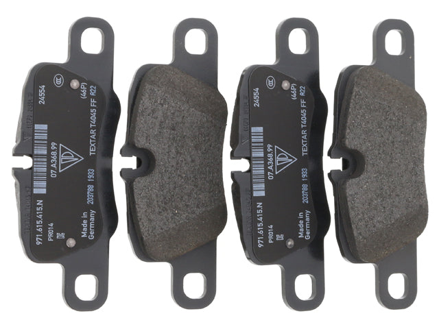 Brake Pad Set - Rear - Genuine Porsche (971698451M)