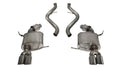 corsa bmw m3 convertible e93 polished sport cat-back exhaust bmw m3 e92 e9x iconic garage