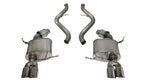 corsa bmw m3 convertible e93 polished sport cat-back exhaust bmw m3 e92 e9x iconic garage