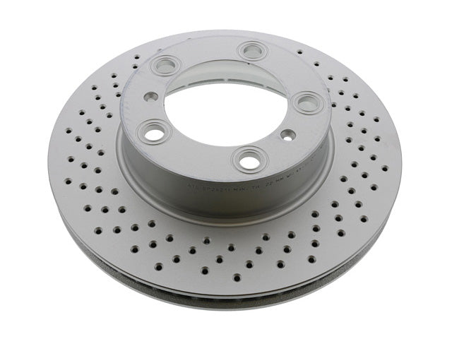 Brake Disc - Front Left - ATE Coated (98735140101)