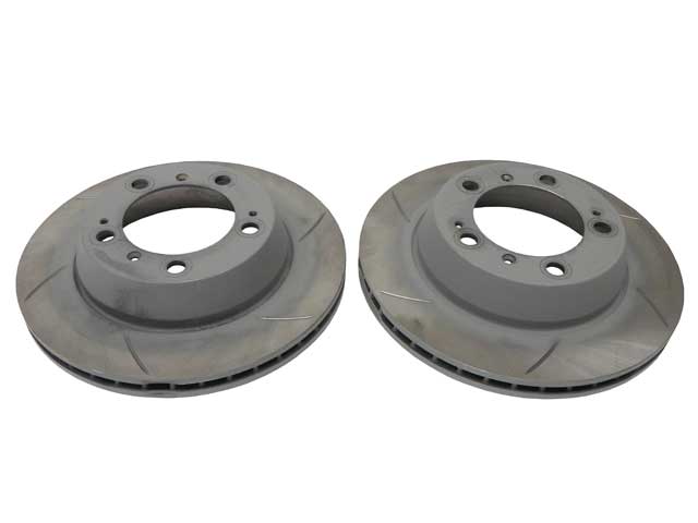 Brake Disc - Rear - Sebro Slotted & Coated (98735240301)