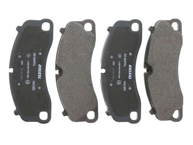 Brake Pad Set - Front - Textar (99135194704)
