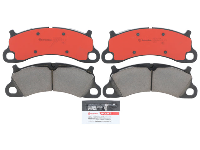 Brake Pad Set - Front - Brembo Ceramic (99135194904)