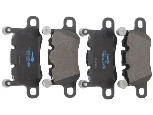 Brake Pad Set - Rear - Hella Brake Systems (99135294882)