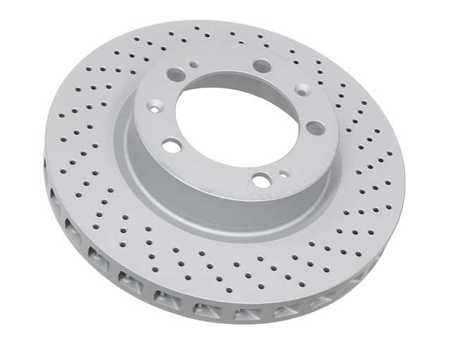 Brake Disc - Front Right - Zimmermann Coat Z (99335104401)