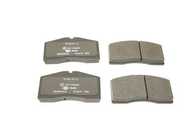 Brake Pad Set - Front - Hella Brake Systems (99335194903)