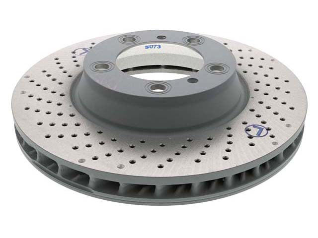 Brake Disc - Front Left - SHW Performance (99635140904)