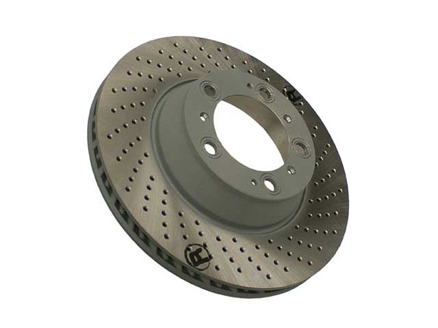 Brake Disc - Rear Right - Sebro Slotted & Coated (99635240603)