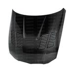 seibon bmw m3 series 2dr (e92) gtr-style carbon fiber hood bmw m3 e92 e9x iconic garage