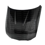 seibon bmw m3 series 2dr (e92) gtr-style carbon fiber hood bmw m3 e92 e9x iconic garage