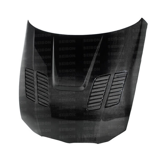seibon bmw m3 series 2dr (e92) gtr-style carbon fiber hood bmw m3 e92 e9x iconic garage
