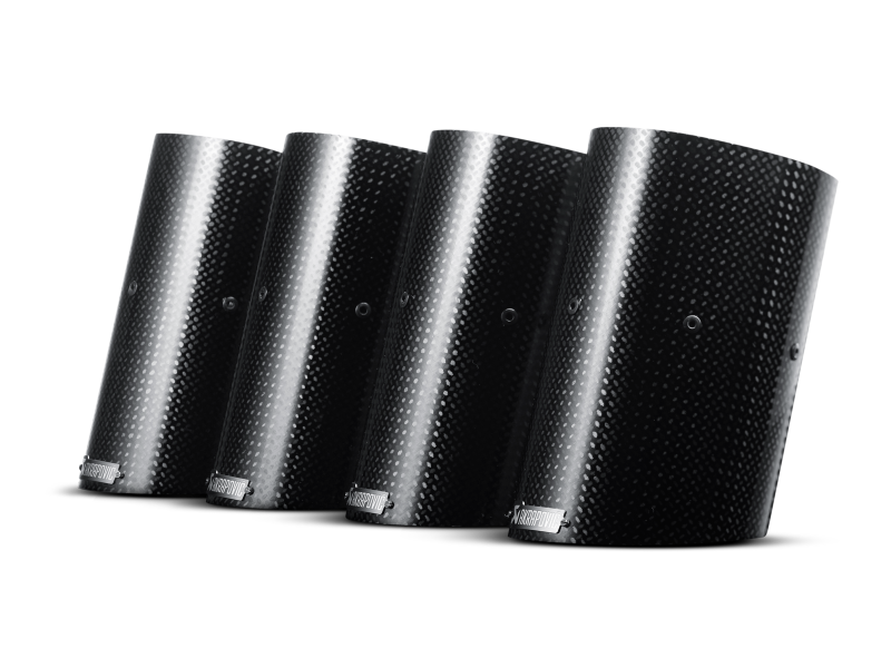 akrapovic bmw m3 (e90/e92/e93) tail pipe set (carbon) bmw m3 e92 e9x iconic garage