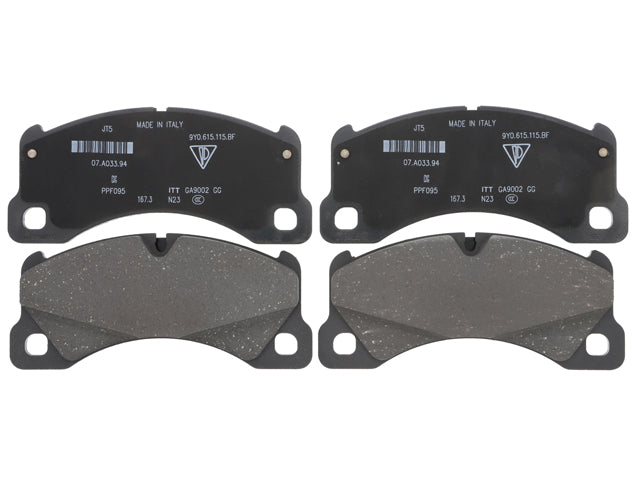 Brake Pad Set - Front - Genuine Porsche (9Y0698151BF)