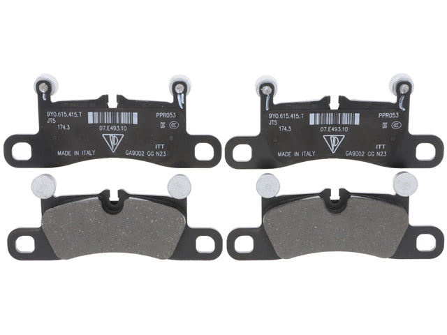Brake Pad Set - Rear - Genuine Porsche (9Y0698451AF)