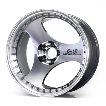 advan oni2 progressive 20x10.5 et32 5x112 machining and diamond cut