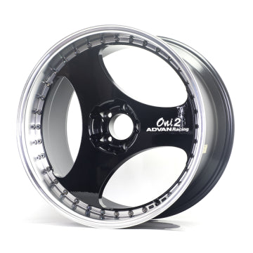 advan oni2 progressive 20x10.5 et32 5x112 machining and racing gloss black