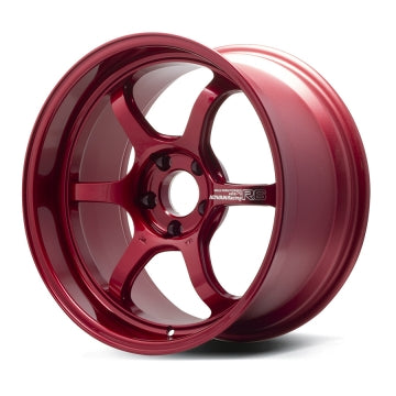 advan r6 20x10 et25 5x112 racing candy red