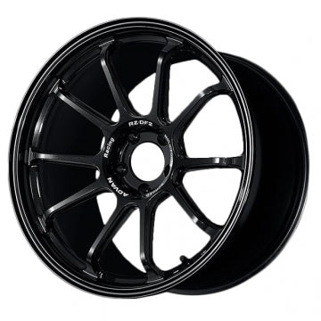 advan rz-df2 20x10.5 et15 5x112 racing titanium black