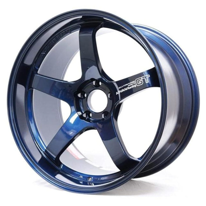 Advan GT Premium Version 19x10.5 ET32 5x112 Racing Titanium Blue