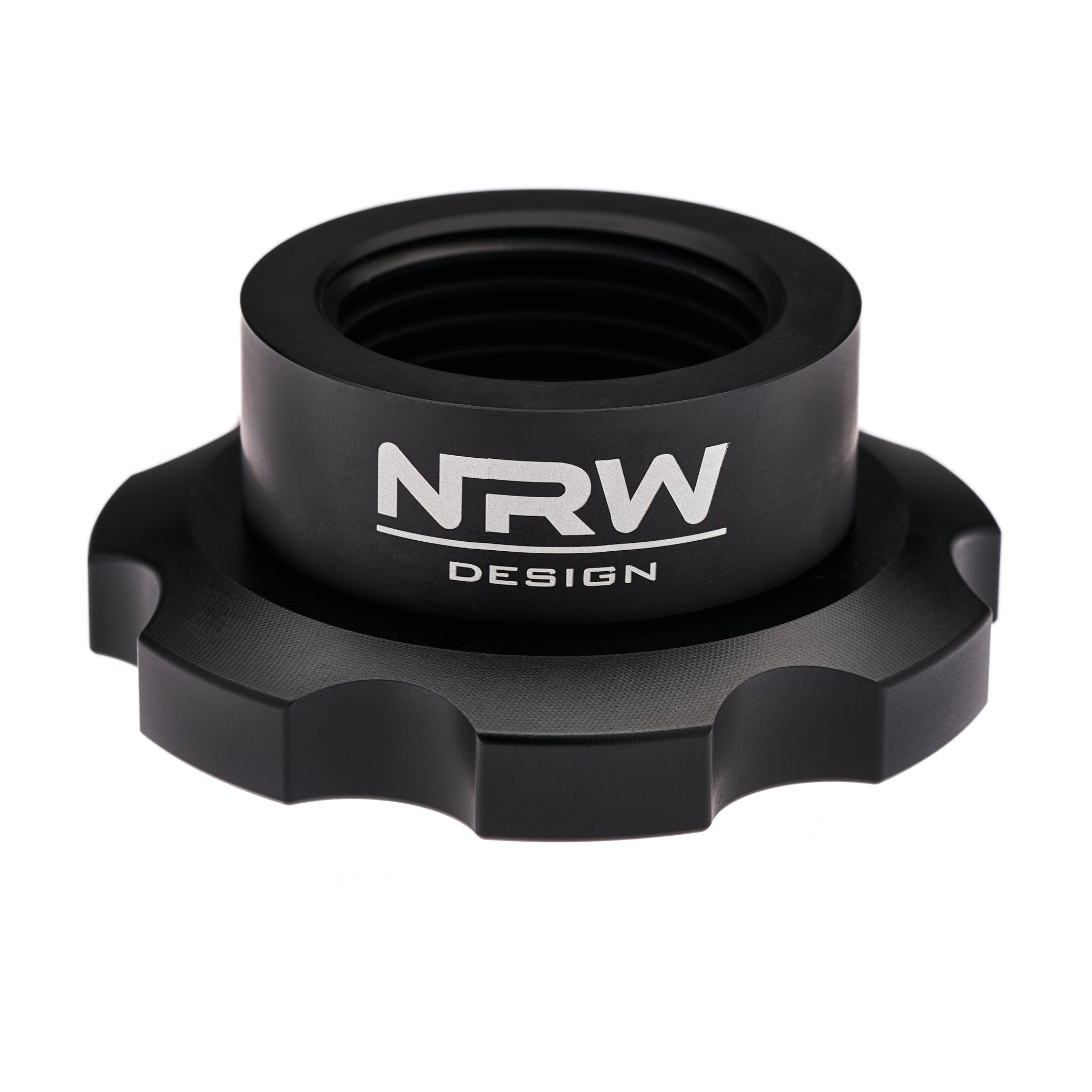 The Ultimate BMW Billet Oil Cap - Without -10 AN to ORB Swivel Fitting - NRW Design BMW performance part - Iconic Garage