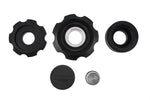 The Ultimate BMW Billet Oil Cap - With -10 AN to ORB Swivel Fitting - NRW Design BMW performance part - Iconic Garage