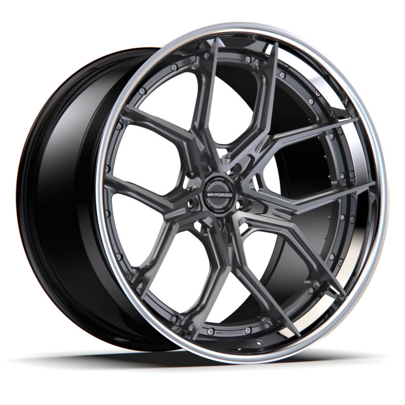 MV Forged 3-Piece CR15 22x9.5 5x132 Wheels