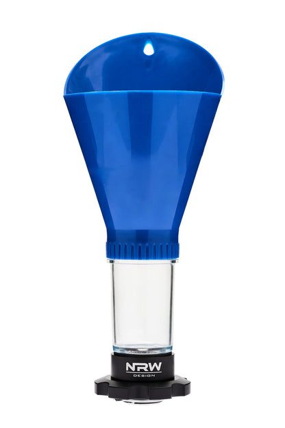 The Ultimate BMW Billet Oil Cap - With -10 AN to ORB Swivel Fitting - NRW Design BMW performance part - Iconic Garage