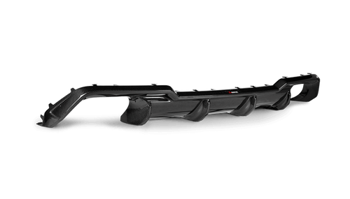 Akrapovic 2020+ BMW M8 (F91/F92) Rear Carbon Fiber Diffuser - High Gloss - F91 M8 Convertible