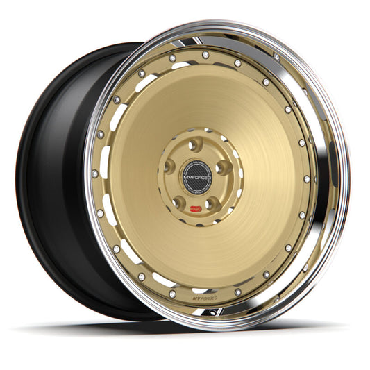 MV Forged 3-Piece HS00 22x11 5x132 Wheels
