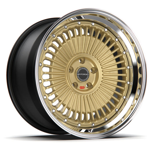 MV Forged 3-Piece HS40 22x10.5 5x132 Wheels