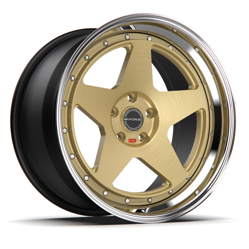 MV Forged 3-Piece HS50 22x11.5 5x112 Wheels