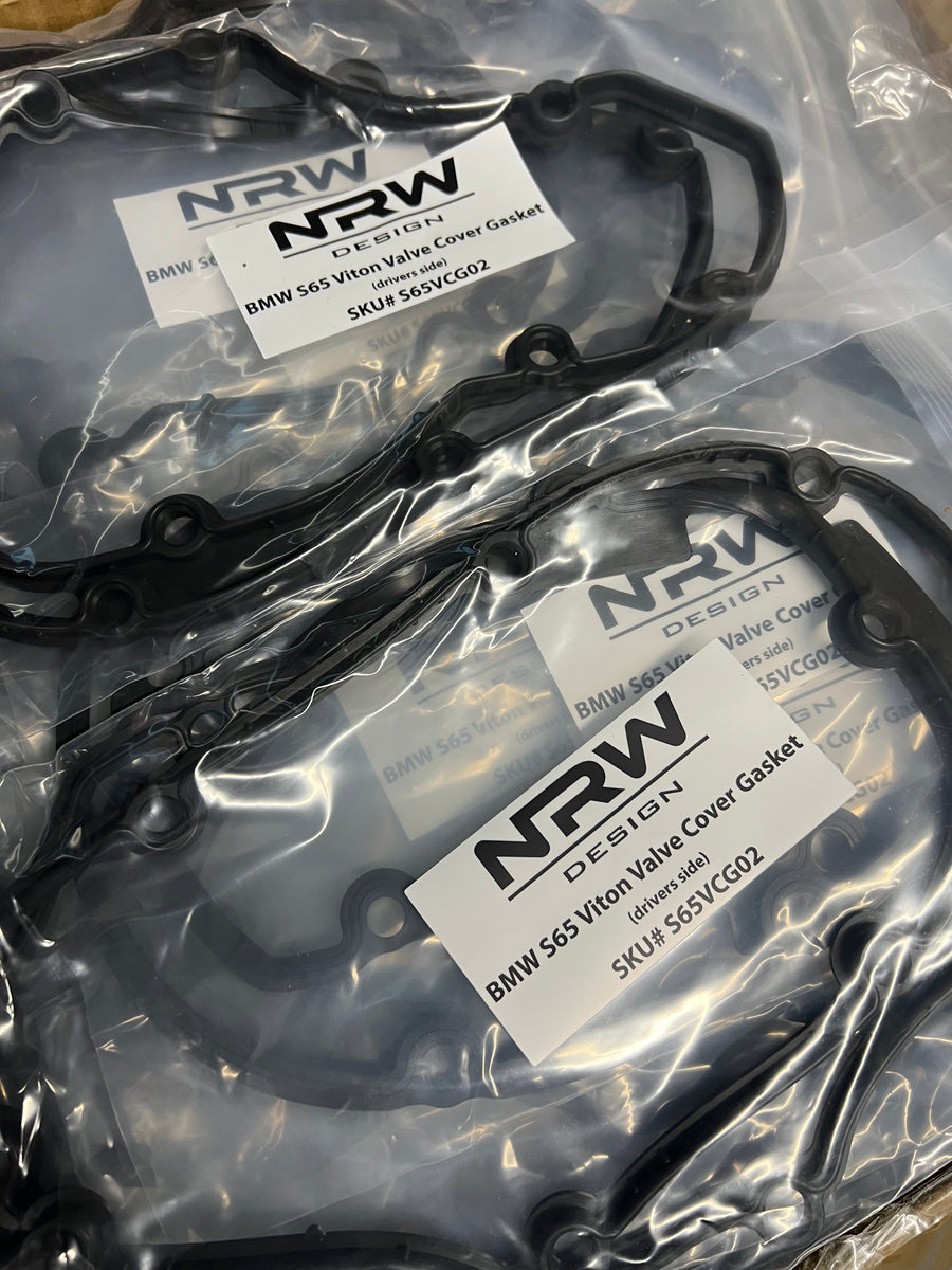 S65 Viton Valve Cover Gasket Set - NRW Design BMW performance part - Iconic Garage