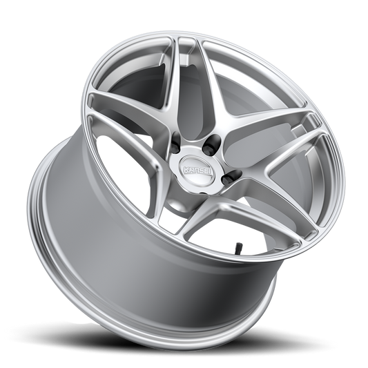 Kansei K15H 19x9.5 ET22 5x112 Hyper Silver