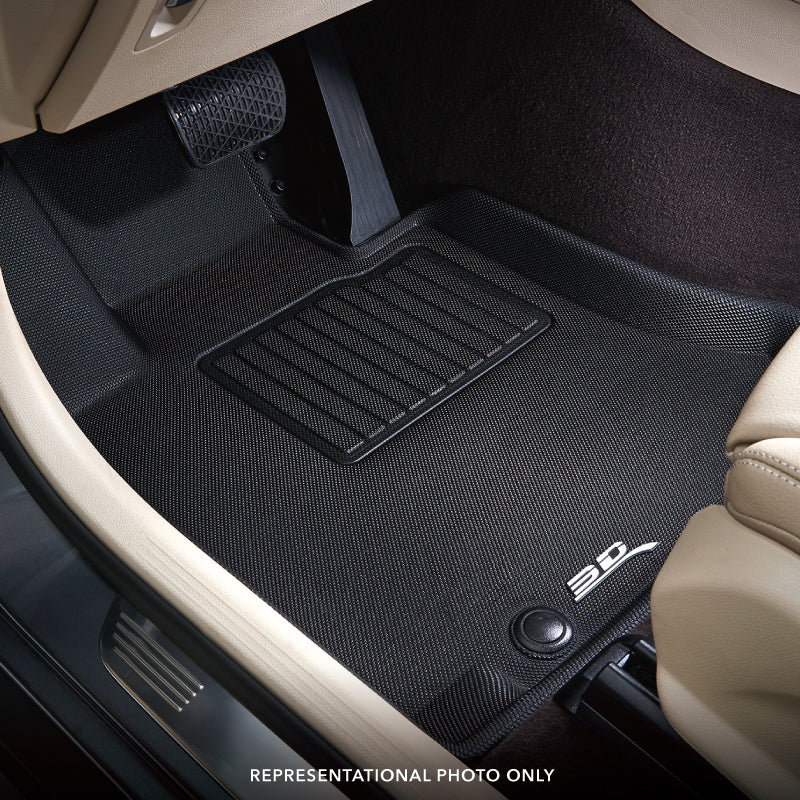 3D MAXpider Kagu 2nd Row Floormats - Black (E93)