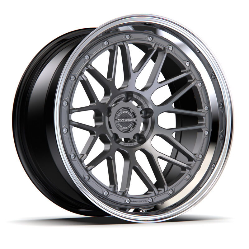 MV Forged 3-Piece MV10 22x10 5x132 Wheels