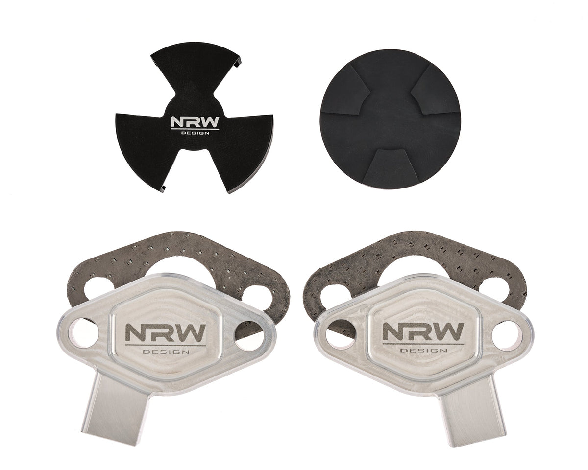 Billet S65 Block Off Cap - NRW Design BMW performance part - Iconic Garage