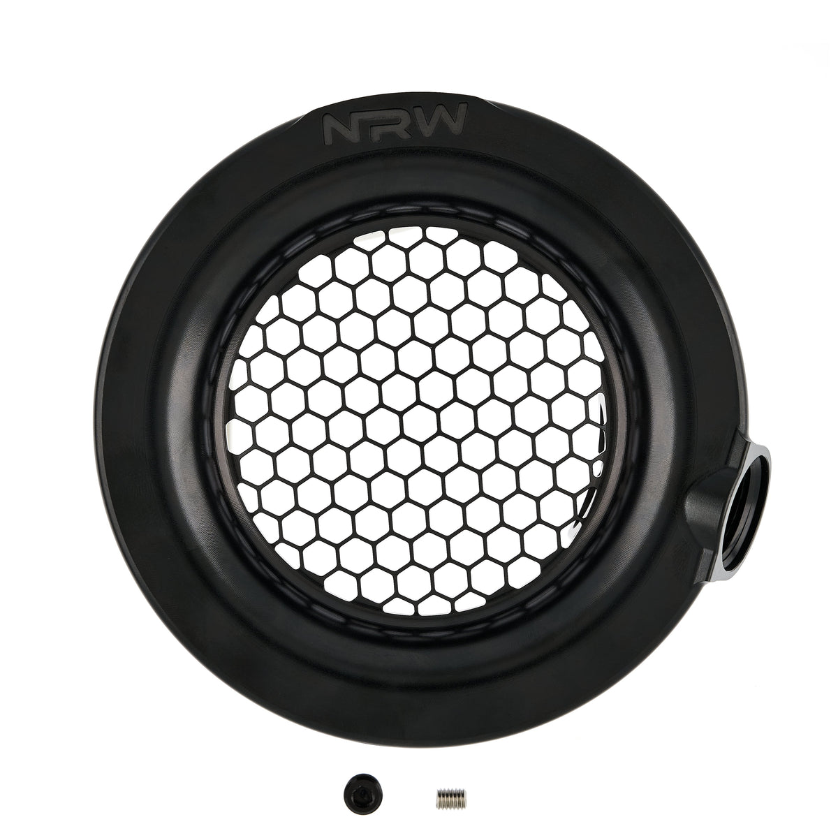 5" Single Turbo Velocity Stack with 1/8" NPT and 12AN Intake Port - Black - NRW Design BMW performance part - Iconic Garage