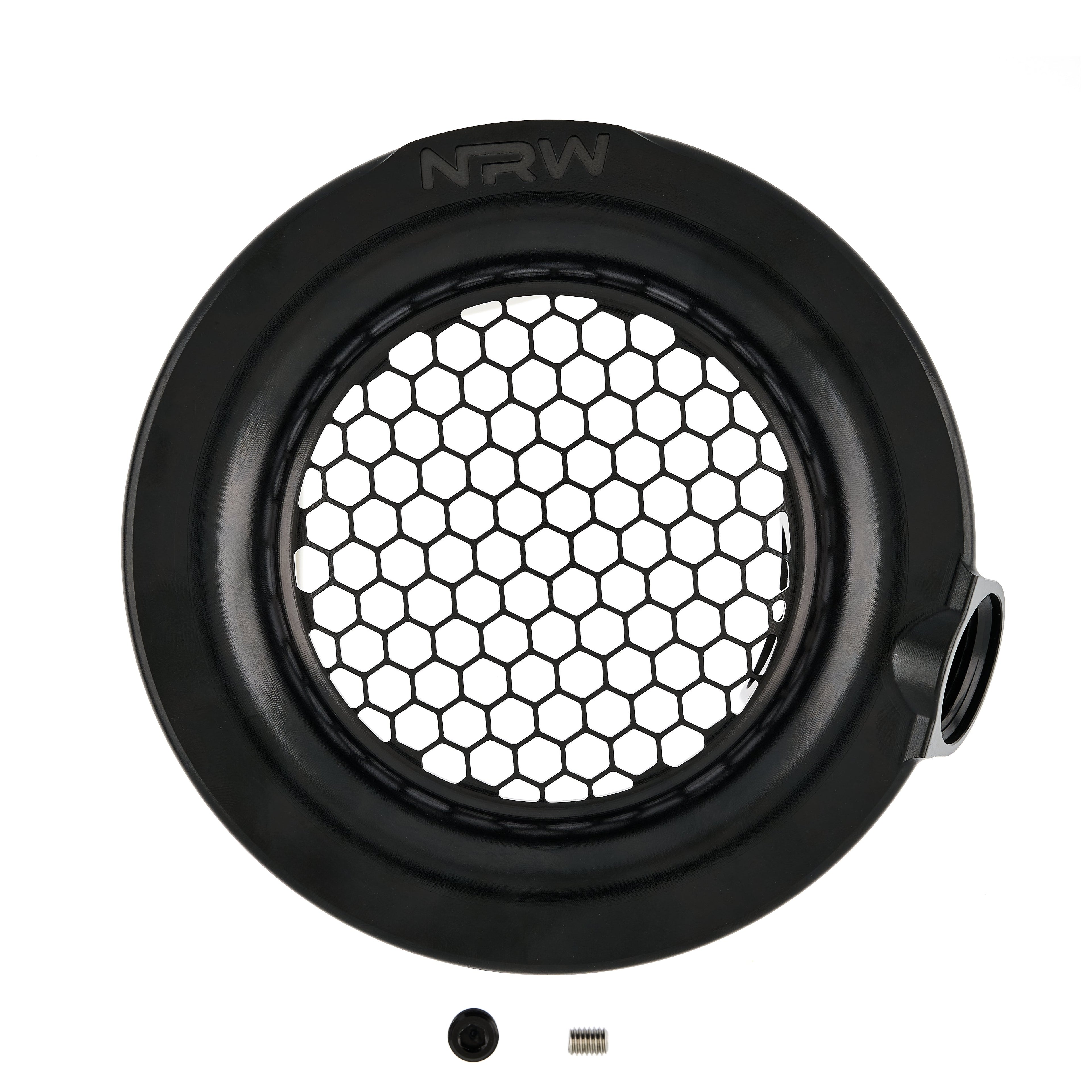 5" Single Turbo Velocity Stack with 1/8" NPT and 12AN Intake Port - Black - NRW Design BMW performance part - Iconic Garage
