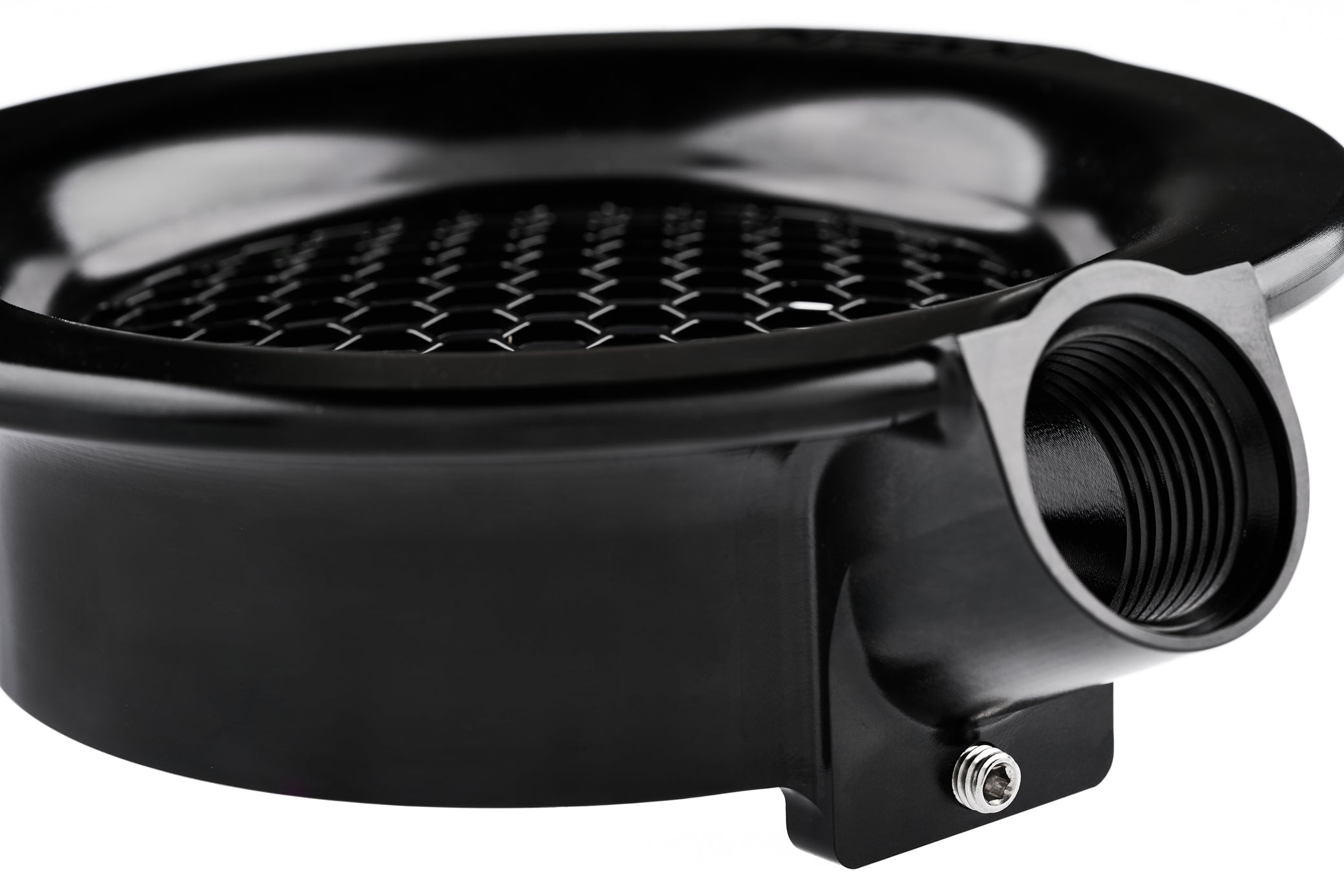 5" Single Turbo Velocity Stack with 1/8" NPT and 12AN Intake Port - Silver - NRW Design BMW performance part - Iconic Garage