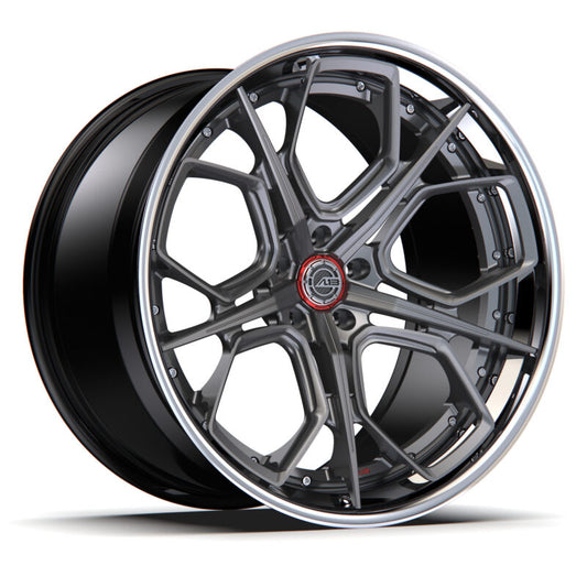 AL13 Forged 3-Piece R140 22x9.5 5x132 Wheels