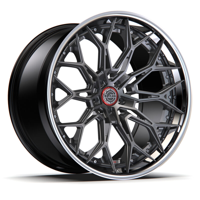 AL13 Forged 3-Piece R300 19x9.5 5x112 Wheels