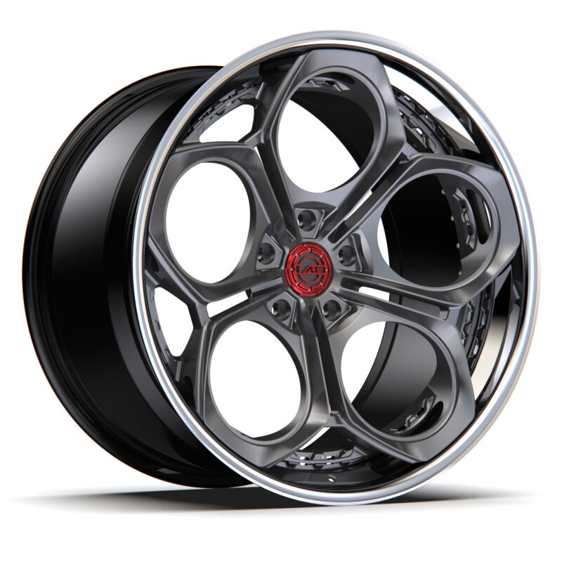AL13 Forged 3-Piece RS110 22x12 5x132 Wheels