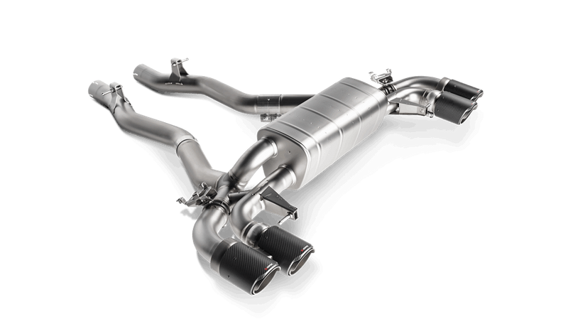 Akrapovic 2018 BMW M5 (F90) Slip-On Line (Titanium) (Req. Tips) - F90 M5