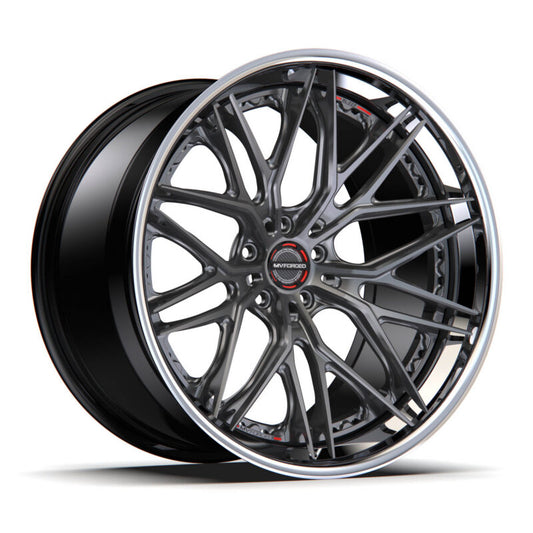 MV Forged 3-Piece SL-220 22x11.5 5x132 Wheels