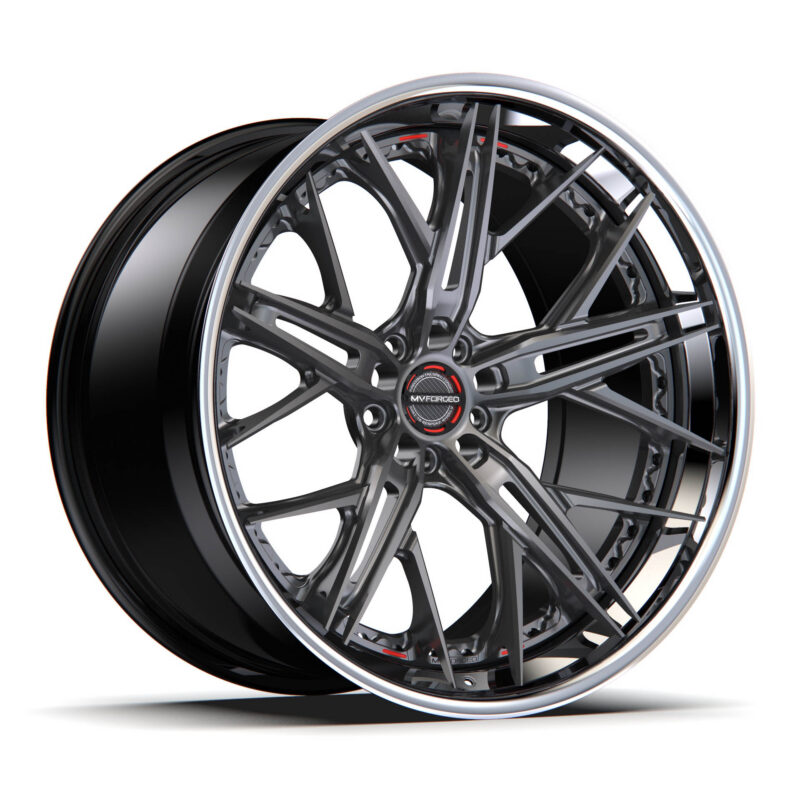 MV Forged 3-Piece SL-501 22x12 5x132 Wheels
