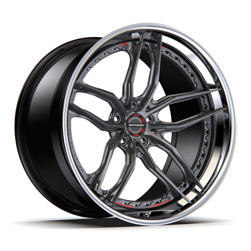 MV Forged 3-Piece SL-515 21x10.5 5x132 Wheels
