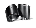Akrapovic 18-21 BMW M2 Competition Left Side Tail Pipe Set - Carbon - F87 M2