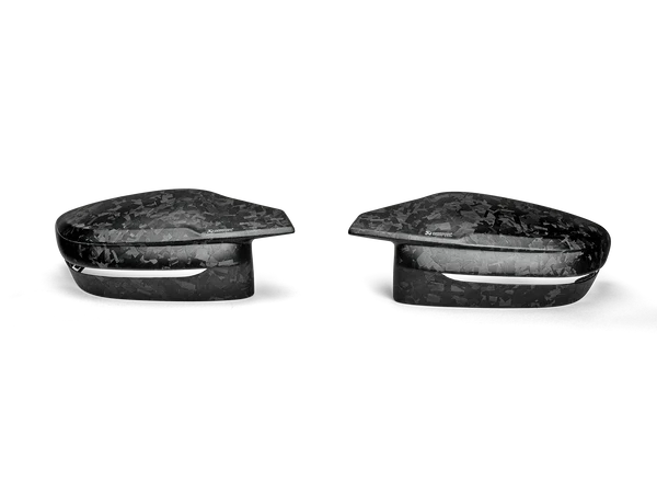 Akrapovic BMW M2 Coupe (G87) Chopped Carbon Fiber Mirror Cap Set - Matte - G87 M2