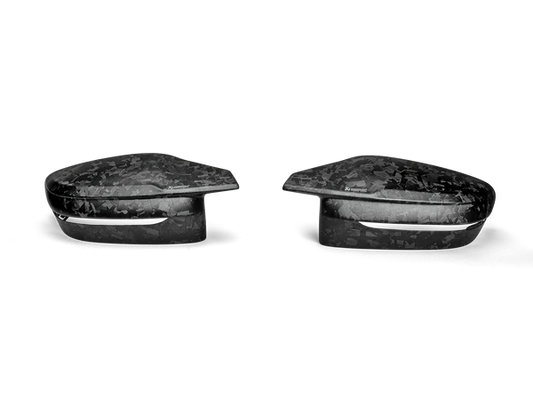 Akrapovic BMW M2 Coupe (G87) Chopped Carbon Fiber Mirror Cap Set - Matte - G87 M2