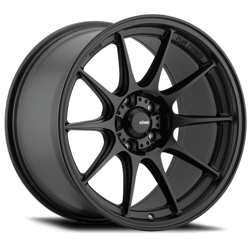 Konig Dekagram 18x9.5 ET22 5x120 Semi-Matte Black